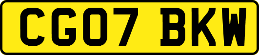 CG07BKW