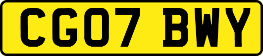 CG07BWY