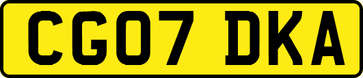 CG07DKA