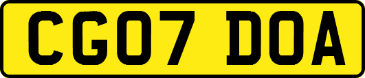 CG07DOA