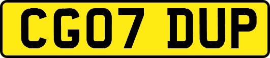 CG07DUP