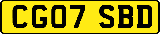 CG07SBD