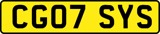 CG07SYS