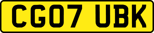 CG07UBK