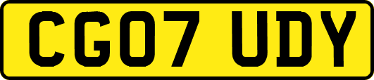 CG07UDY