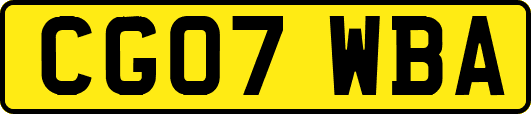 CG07WBA