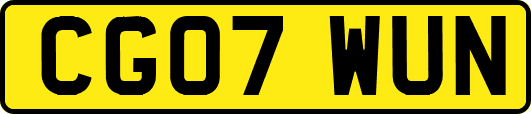CG07WUN