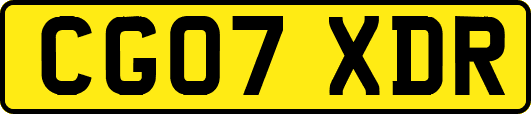 CG07XDR