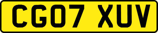 CG07XUV