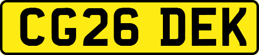 CG26DEK