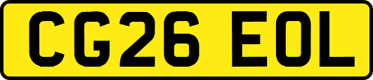 CG26EOL
