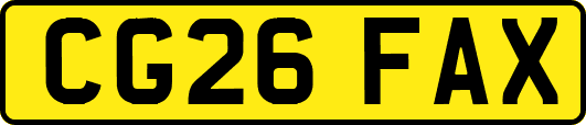 CG26FAX