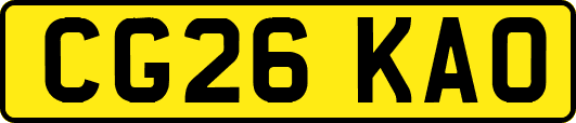 CG26KAO