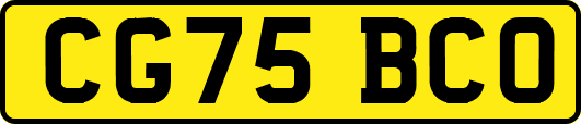 CG75BCO