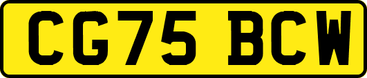 CG75BCW