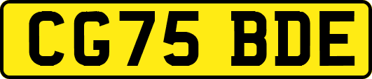 CG75BDE