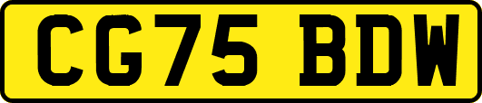 CG75BDW
