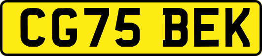 CG75BEK