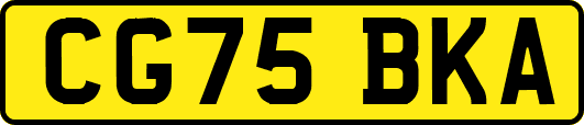 CG75BKA