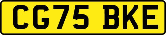 CG75BKE