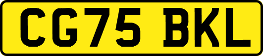 CG75BKL