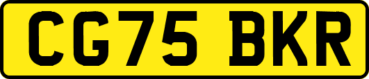 CG75BKR