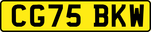 CG75BKW