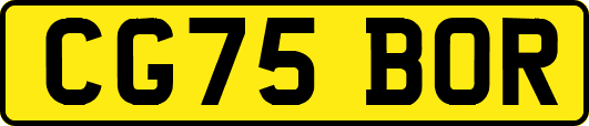 CG75BOR
