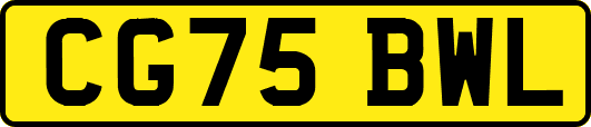 CG75BWL