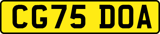 CG75DOA