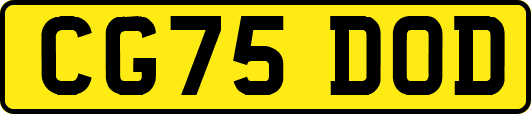 CG75DOD
