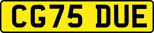 CG75DUE
