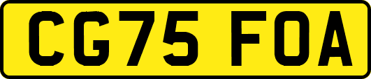 CG75FOA