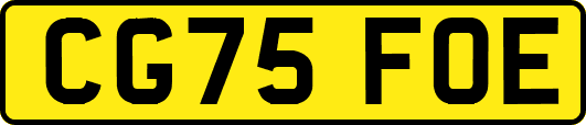 CG75FOE