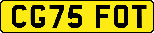 CG75FOT