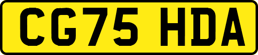CG75HDA