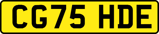 CG75HDE