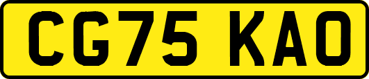 CG75KAO