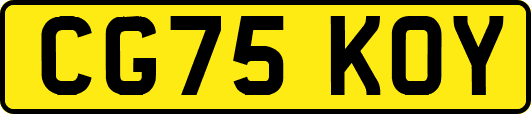 CG75KOY