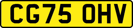 CG75OHV