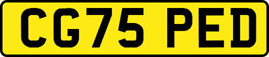 CG75PED