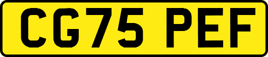 CG75PEF