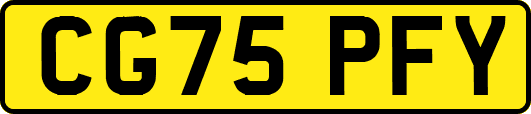 CG75PFY