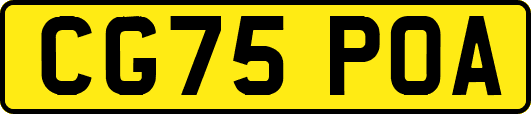 CG75POA