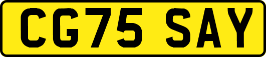 CG75SAY
