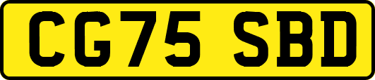 CG75SBD