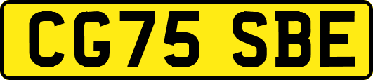 CG75SBE