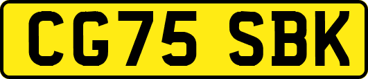 CG75SBK