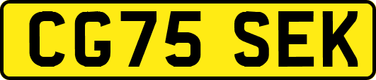 CG75SEK
