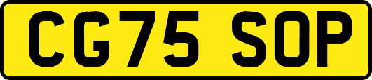 CG75SOP